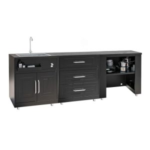 Cuisine d'extérieur 3 modules avec évier , Memphis - Oviala